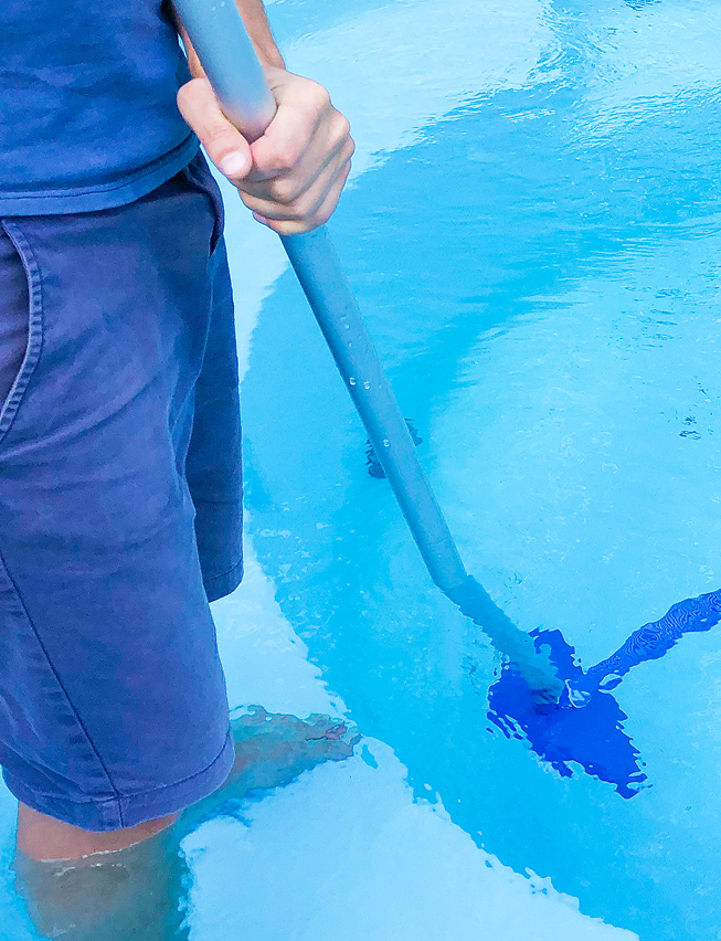 We Take The Time To Clean Your Pool